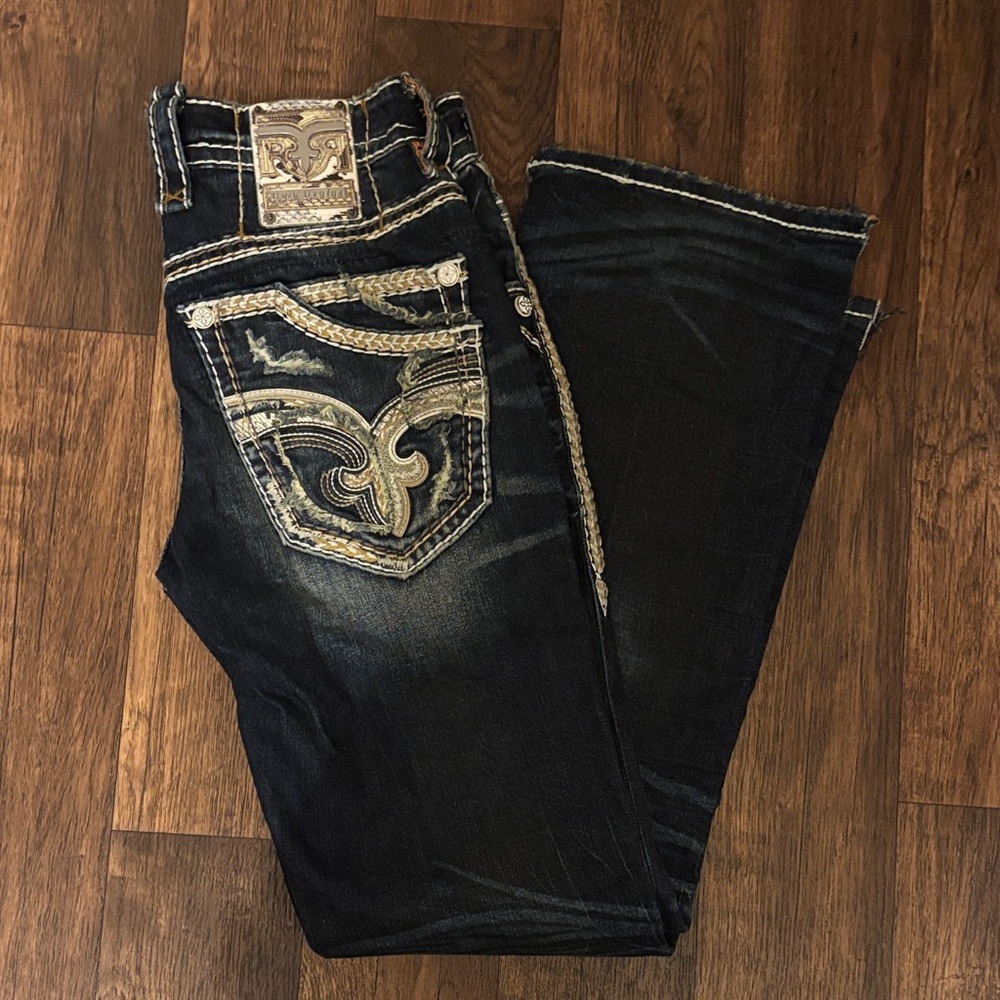 Stylish Black Embroidered Men’s Jeans